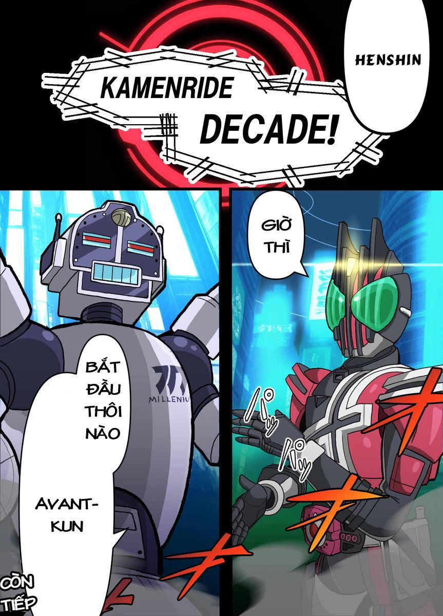 Blue Archive X Kamen Rider Decade - Câu Chuyện Về Thầy Giáo Schale Kadoya Tsukasa Chapter 20 - 5