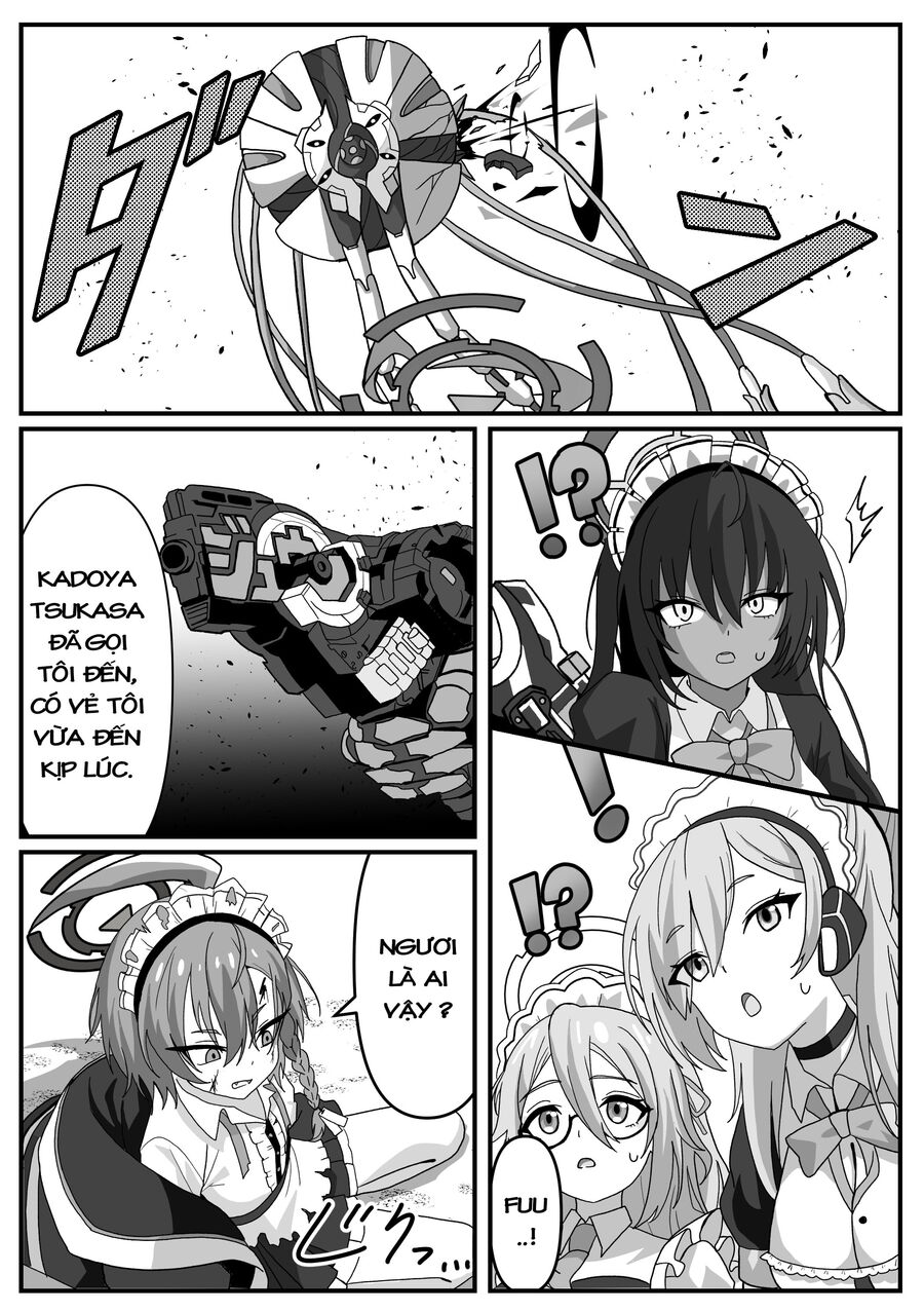 Blue Archive X Kamen Rider Decade - Câu Chuyện Về Thầy Giáo Schale Kadoya Tsukasa Chapter 22 - 3