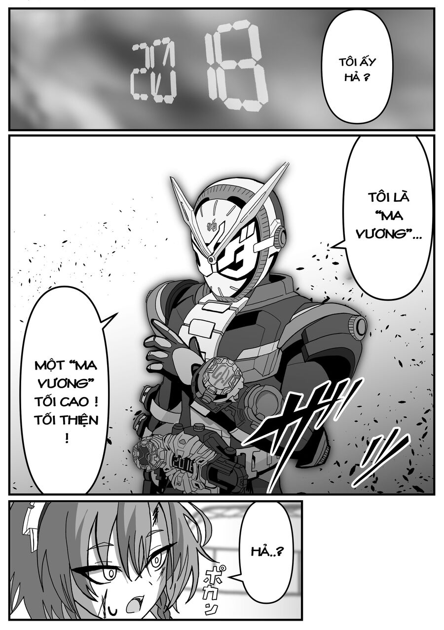 Blue Archive X Kamen Rider Decade - Câu Chuyện Về Thầy Giáo Schale Kadoya Tsukasa Chapter 22 - 4