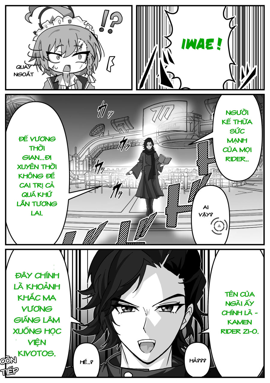 Blue Archive X Kamen Rider Decade - Câu Chuyện Về Thầy Giáo Schale Kadoya Tsukasa Chapter 22 - 5