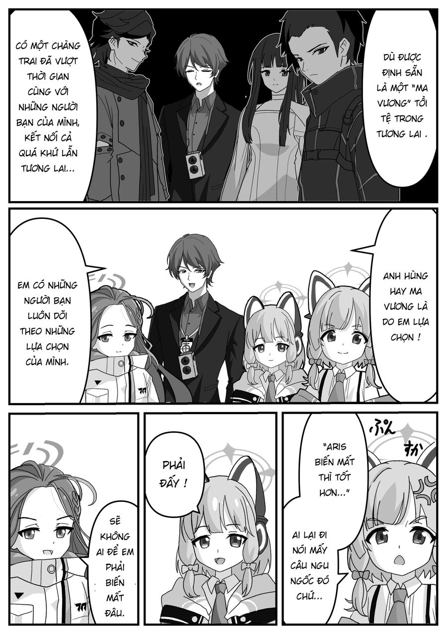 Blue Archive X Kamen Rider Decade - Câu Chuyện Về Thầy Giáo Schale Kadoya Tsukasa Chapter 23 - 3