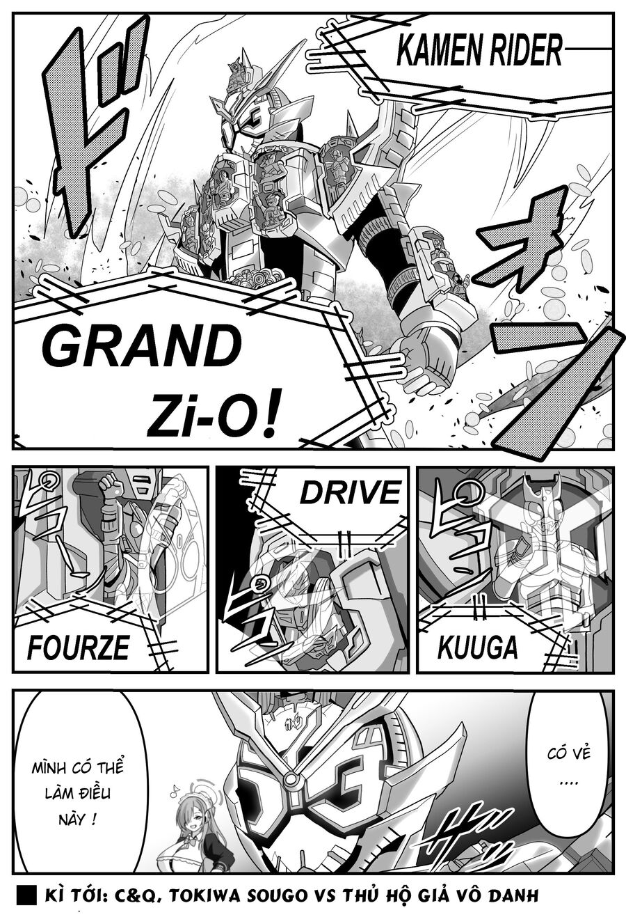 Blue Archive X Kamen Rider Decade - Câu Chuyện Về Thầy Giáo Schale Kadoya Tsukasa Chapter 23 - 5