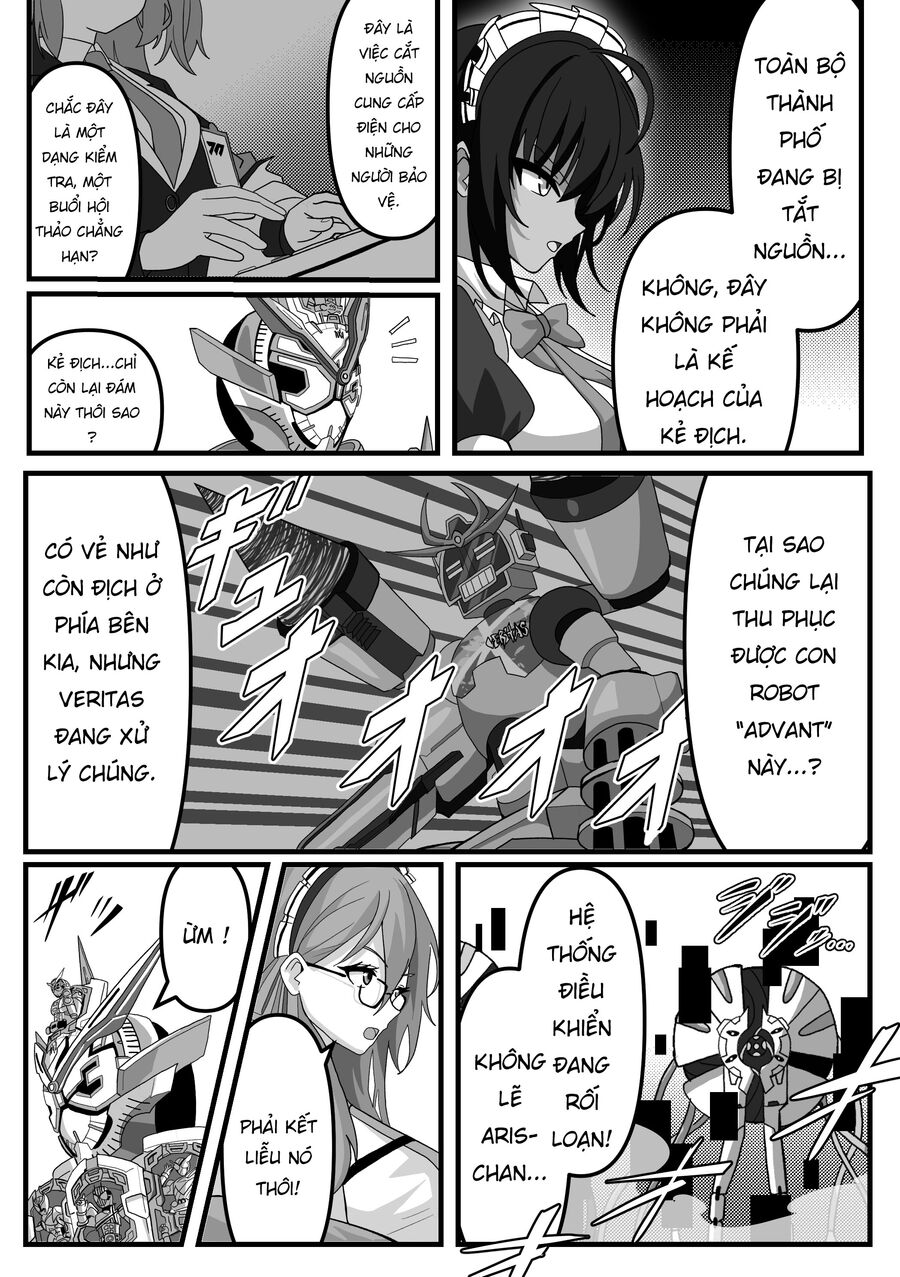 Blue Archive X Kamen Rider Decade - Câu Chuyện Về Thầy Giáo Schale Kadoya Tsukasa Chapter 24 - 4