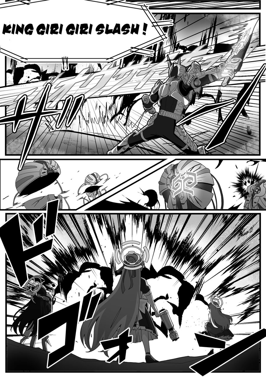 Blue Archive X Kamen Rider Decade - Câu Chuyện Về Thầy Giáo Schale Kadoya Tsukasa Chapter 24 - 6