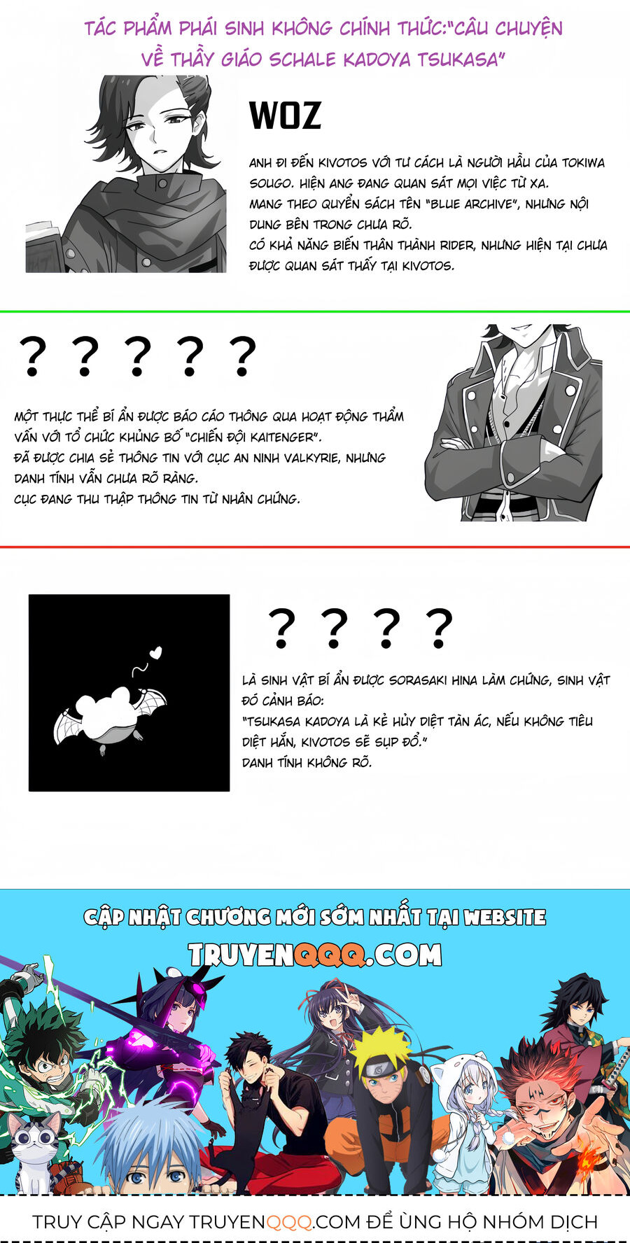 Blue Archive X Kamen Rider Decade - Câu Chuyện Về Thầy Giáo Schale Kadoya Tsukasa Chapter 29.1 - 3