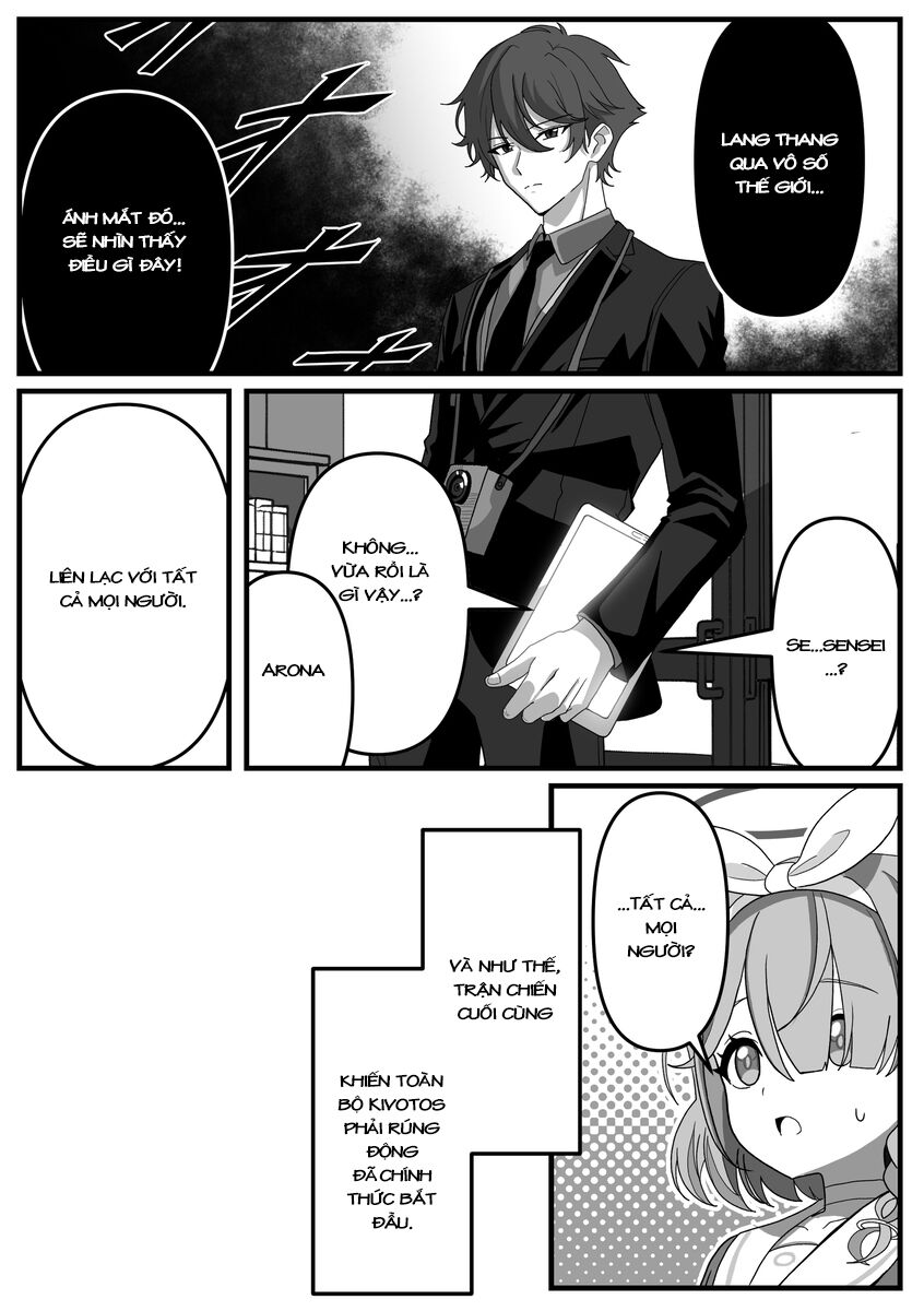 Blue Archive X Kamen Rider Decade - Câu Chuyện Về Thầy Giáo Schale Kadoya Tsukasa Chapter 32 - 4