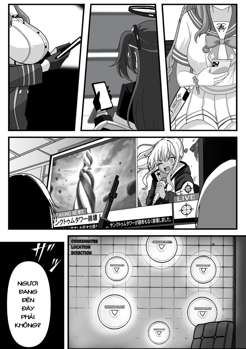 Blue Archive X Kamen Rider Decade - Câu Chuyện Về Thầy Giáo Schale Kadoya Tsukasa Chapter 32 - 5