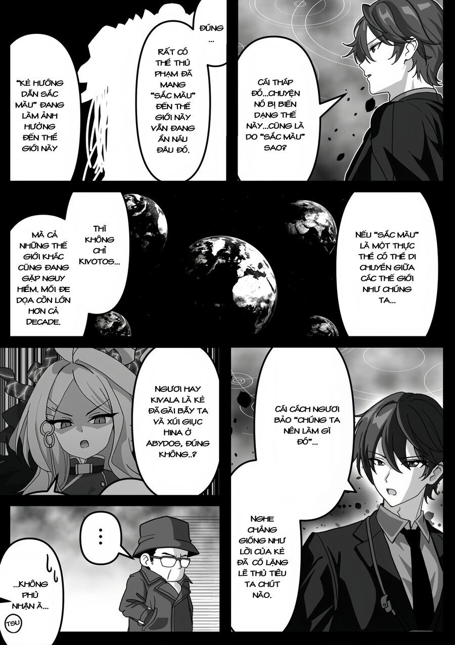 Blue Archive X Kamen Rider Decade - Câu Chuyện Về Thầy Giáo Schale Kadoya Tsukasa Chapter 33 - 3