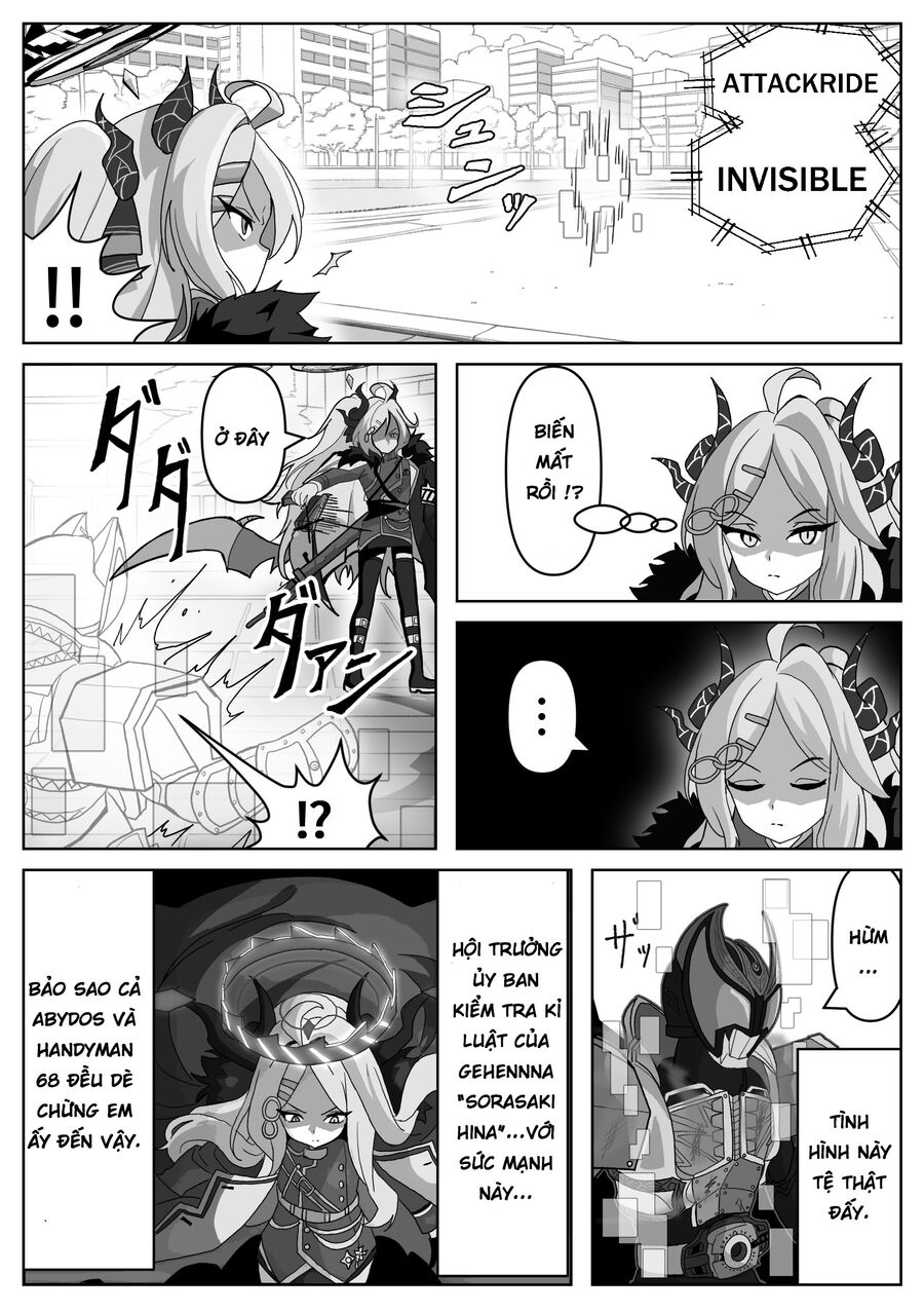 Blue Archive X Kamen Rider Decade - Câu Chuyện Về Thầy Giáo Schale Kadoya Tsukasa Chapter 4 - 6