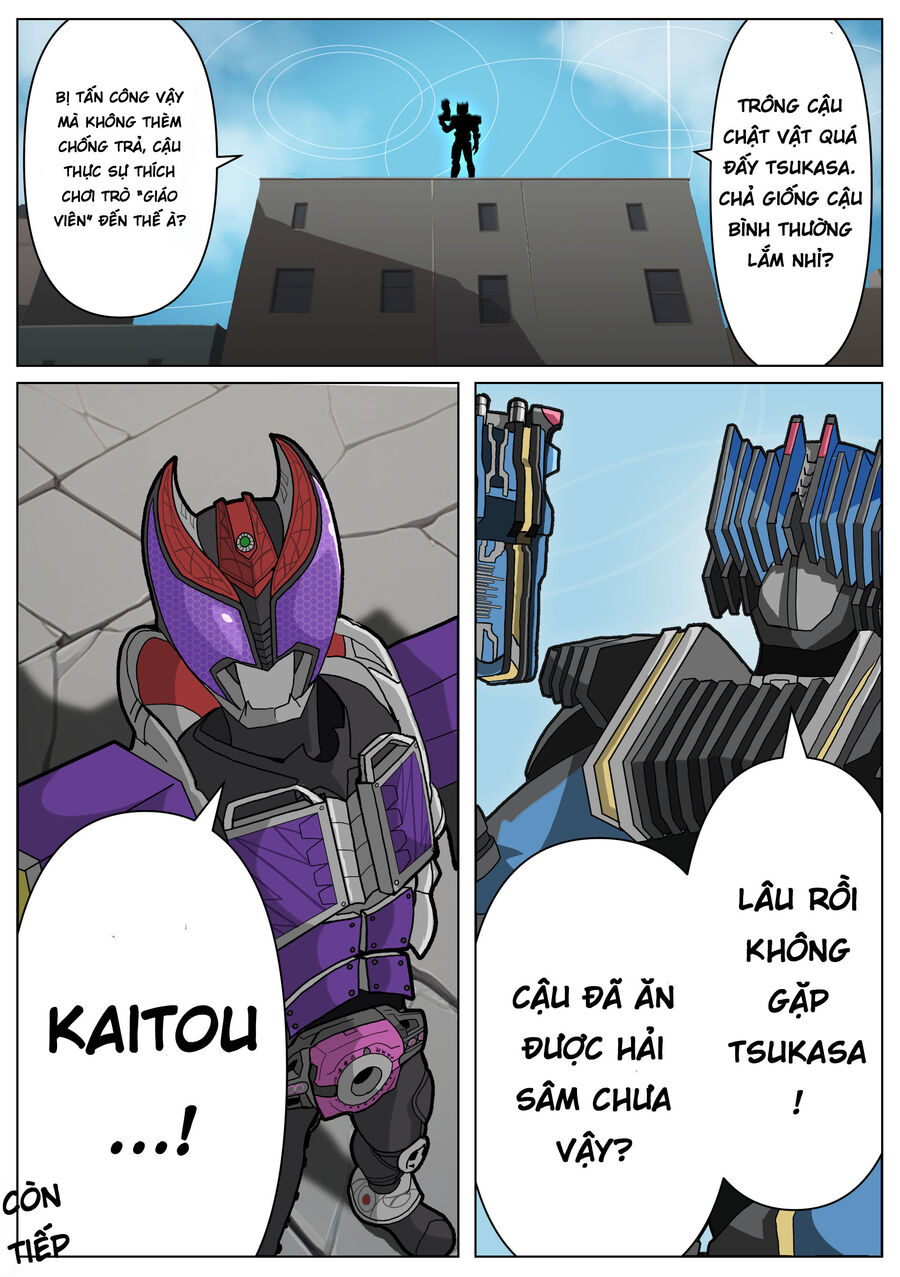 Blue Archive X Kamen Rider Decade - Câu Chuyện Về Thầy Giáo Schale Kadoya Tsukasa Chapter 4 - 8