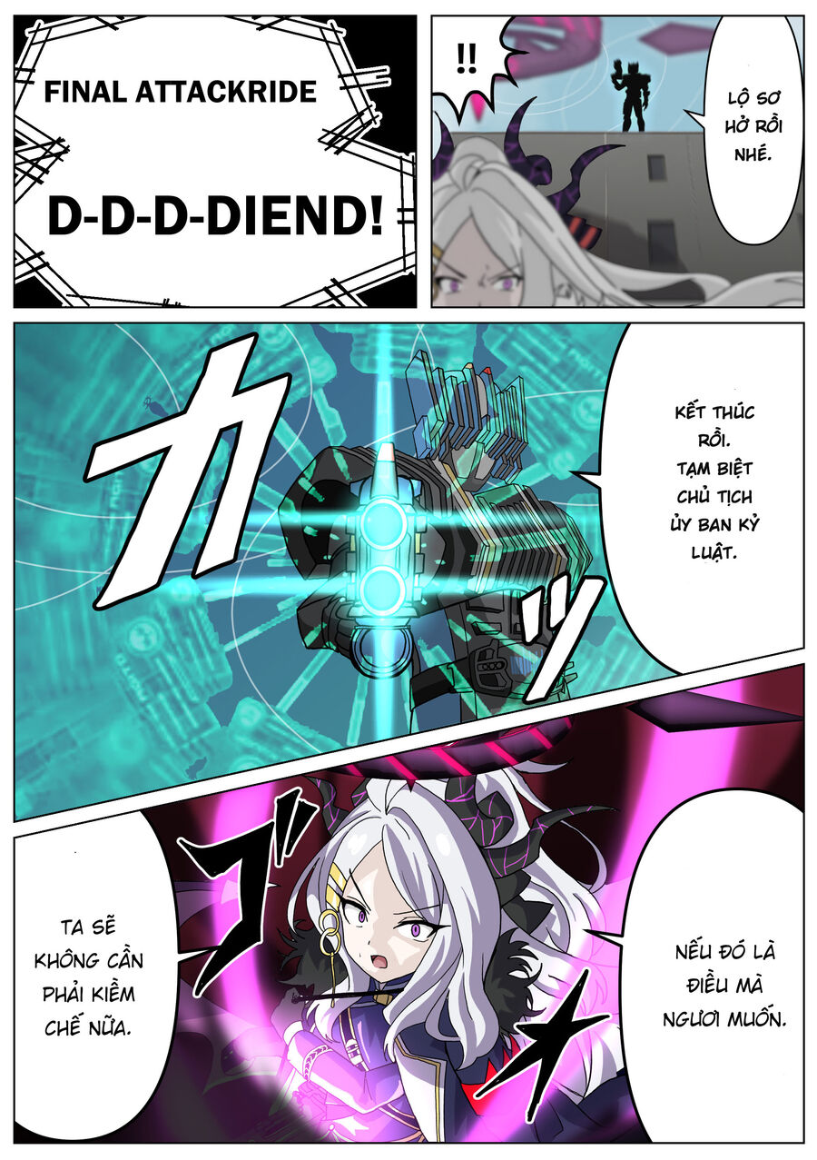 Blue Archive X Kamen Rider Decade - Câu Chuyện Về Thầy Giáo Schale Kadoya Tsukasa Chapter 7 - 2