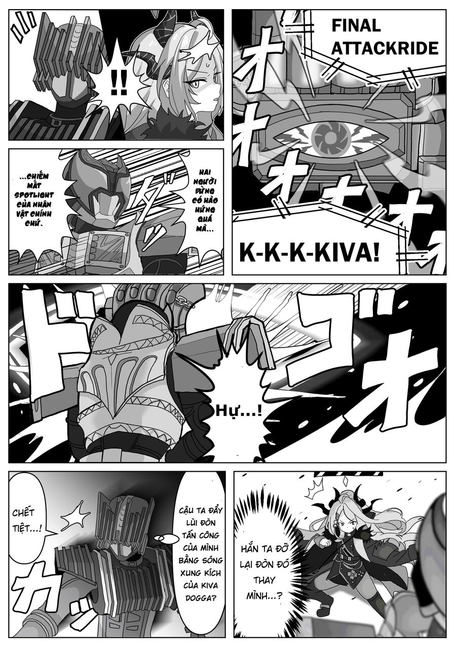 Blue Archive X Kamen Rider Decade - Câu Chuyện Về Thầy Giáo Schale Kadoya Tsukasa Chapter 7 - 3