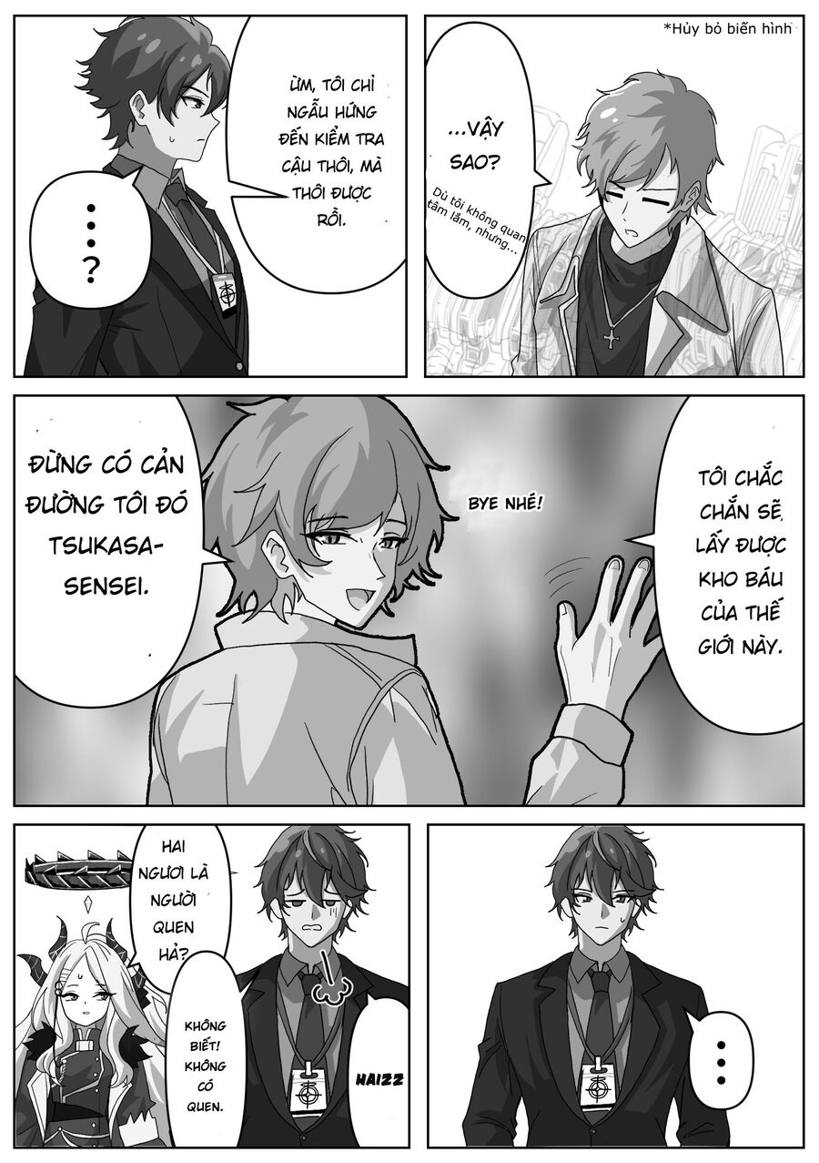 Blue Archive X Kamen Rider Decade - Câu Chuyện Về Thầy Giáo Schale Kadoya Tsukasa Chapter 7 - 6