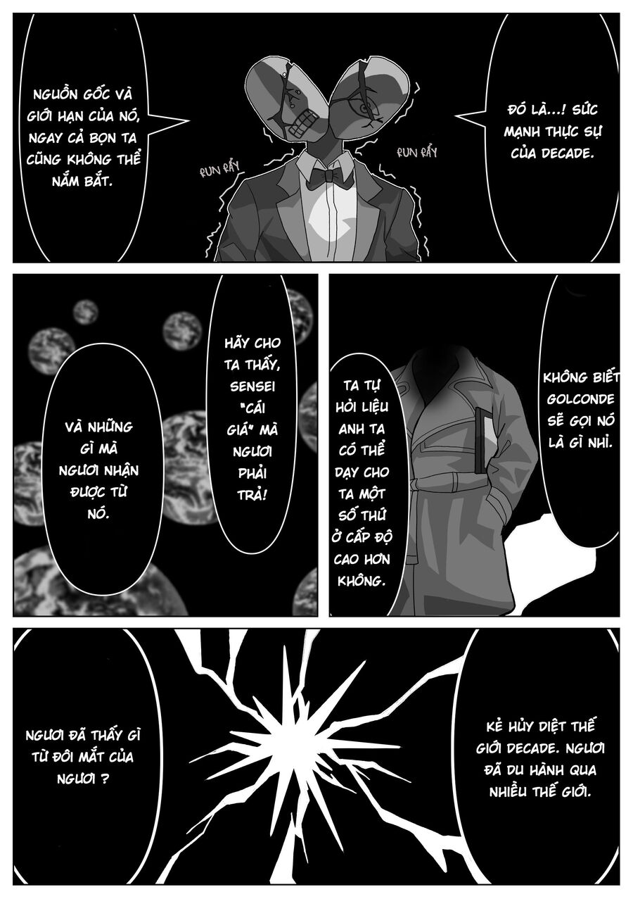 Blue Archive X Kamen Rider Decade - Câu Chuyện Về Thầy Giáo Schale Kadoya Tsukasa Chapter 8 - 3