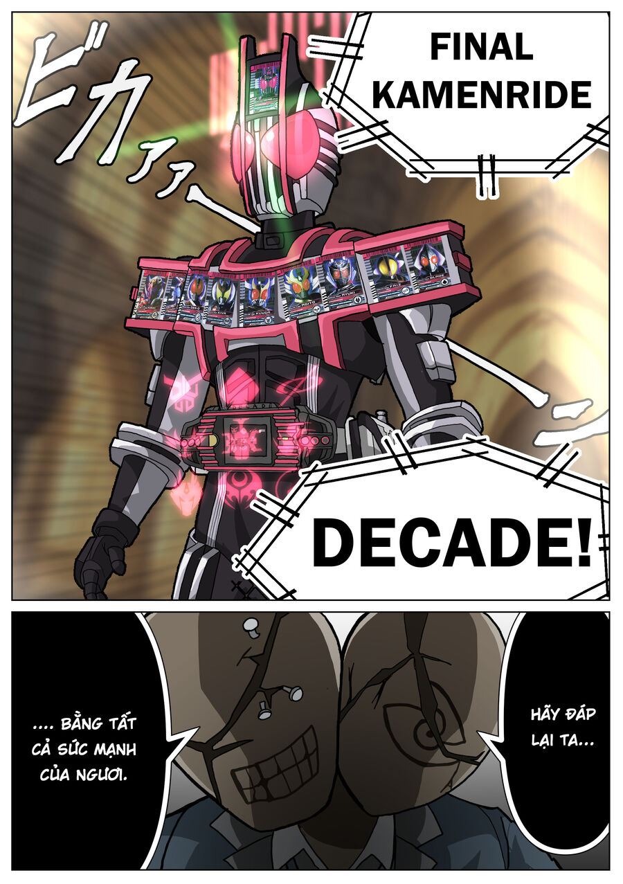 Blue Archive X Kamen Rider Decade - Câu Chuyện Về Thầy Giáo Schale Kadoya Tsukasa Chapter 8 - 4