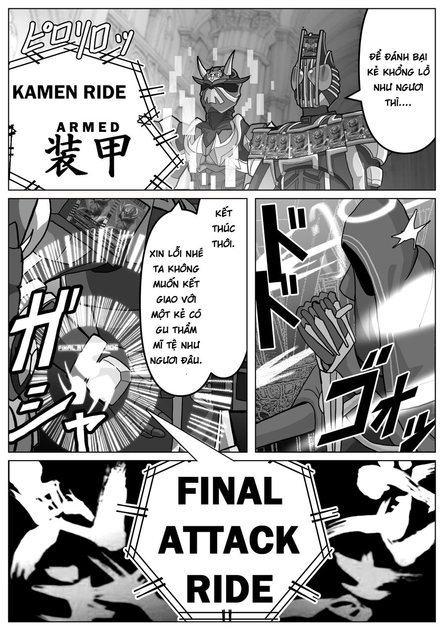 Blue Archive X Kamen Rider Decade - Câu Chuyện Về Thầy Giáo Schale Kadoya Tsukasa Chapter 8 - 5