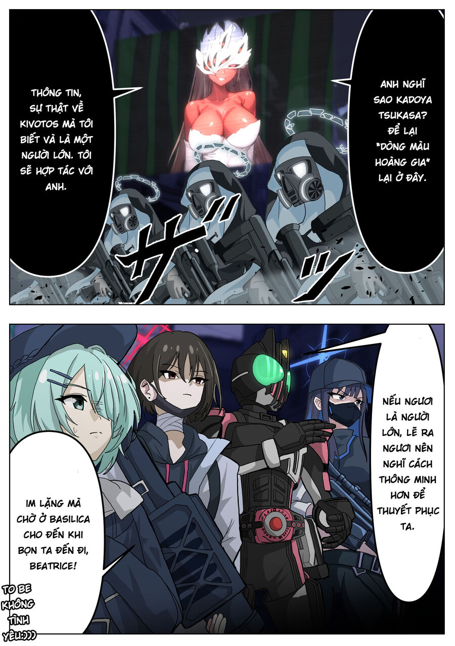 Blue Archive X Kamen Rider Decade - Câu Chuyện Về Thầy Giáo Schale Kadoya Tsukasa Chapter 9 - 3