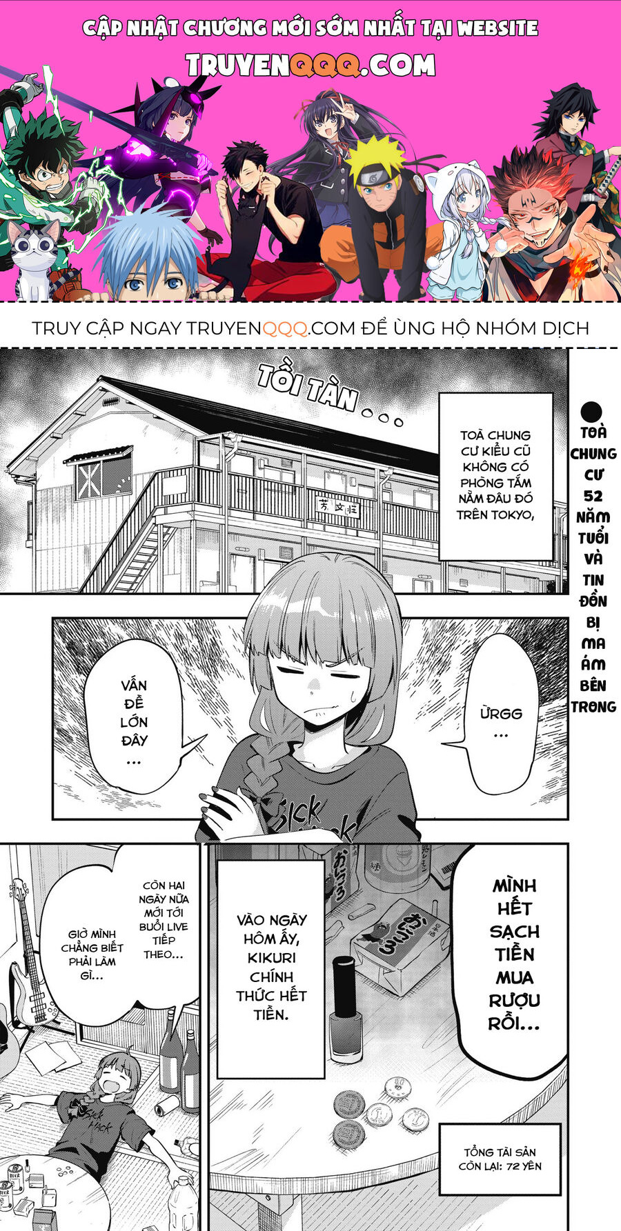 Bocchi The Rock! Ngoại Truyện: Nhật Ký Say Rượu Của Hiroi Kikuri Chapter 3 - 1