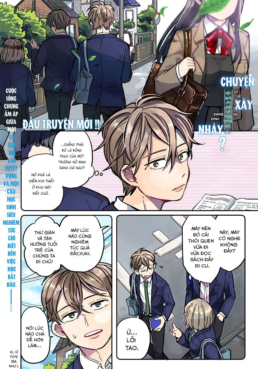 Chuyện Gì Sẽ Xảy Ra Nếu Bạn Cứu Một Nữ Sinh Trung Học Đang Định Nhảy Lầu? Chapter 1 - 3