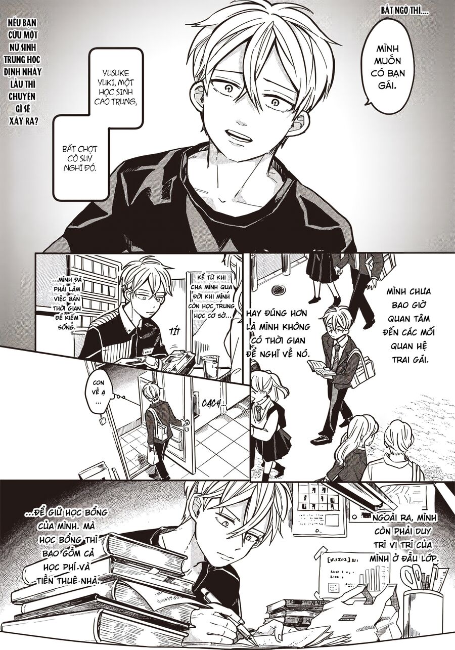Chuyện Gì Sẽ Xảy Ra Nếu Bạn Cứu Một Nữ Sinh Trung Học Đang Định Nhảy Lầu? Chapter 1 - 5