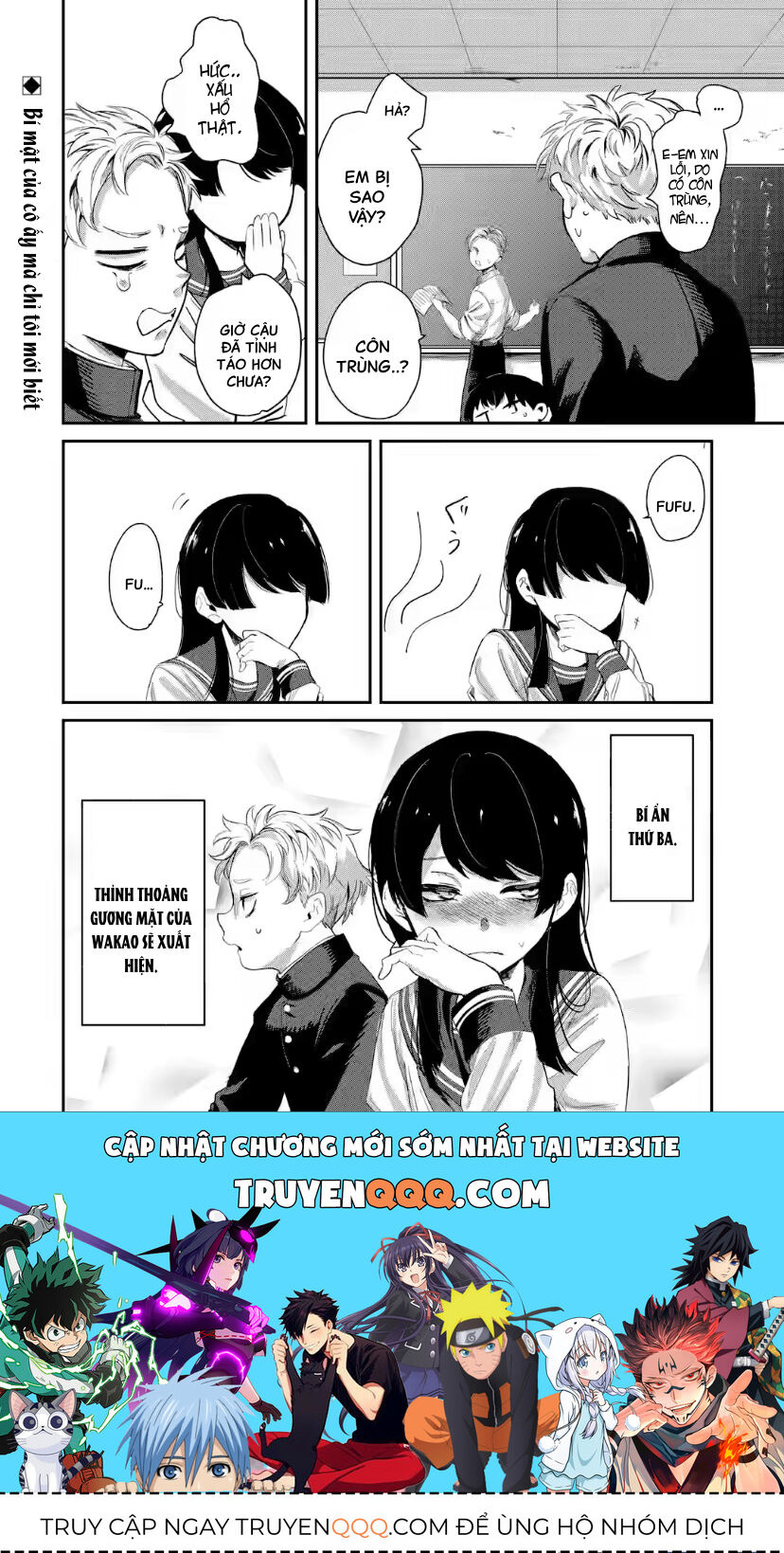 Cô Bạn Wakao-San Bàn Bên Có Vẻ Nhìn Thấy Gương Mặt Của Tôi Nhưng Tôi Thì Không Chapter 1 - 10