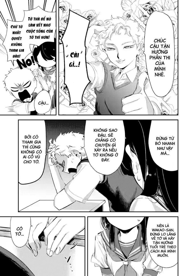 Cô Bạn Wakao-San Bàn Bên Có Vẻ Nhìn Thấy Gương Mặt Của Tôi Nhưng Tôi Thì Không Chapter 13 - 9