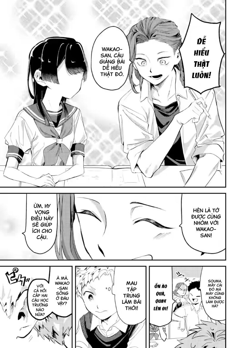 Cô Bạn Wakao-San Bàn Bên Có Vẻ Nhìn Thấy Gương Mặt Của Tôi Nhưng Tôi Thì Không Chapter 17 - 4