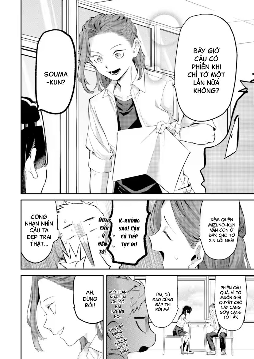 Cô Bạn Wakao-San Bàn Bên Có Vẻ Nhìn Thấy Gương Mặt Của Tôi Nhưng Tôi Thì Không Chapter 17 - 7