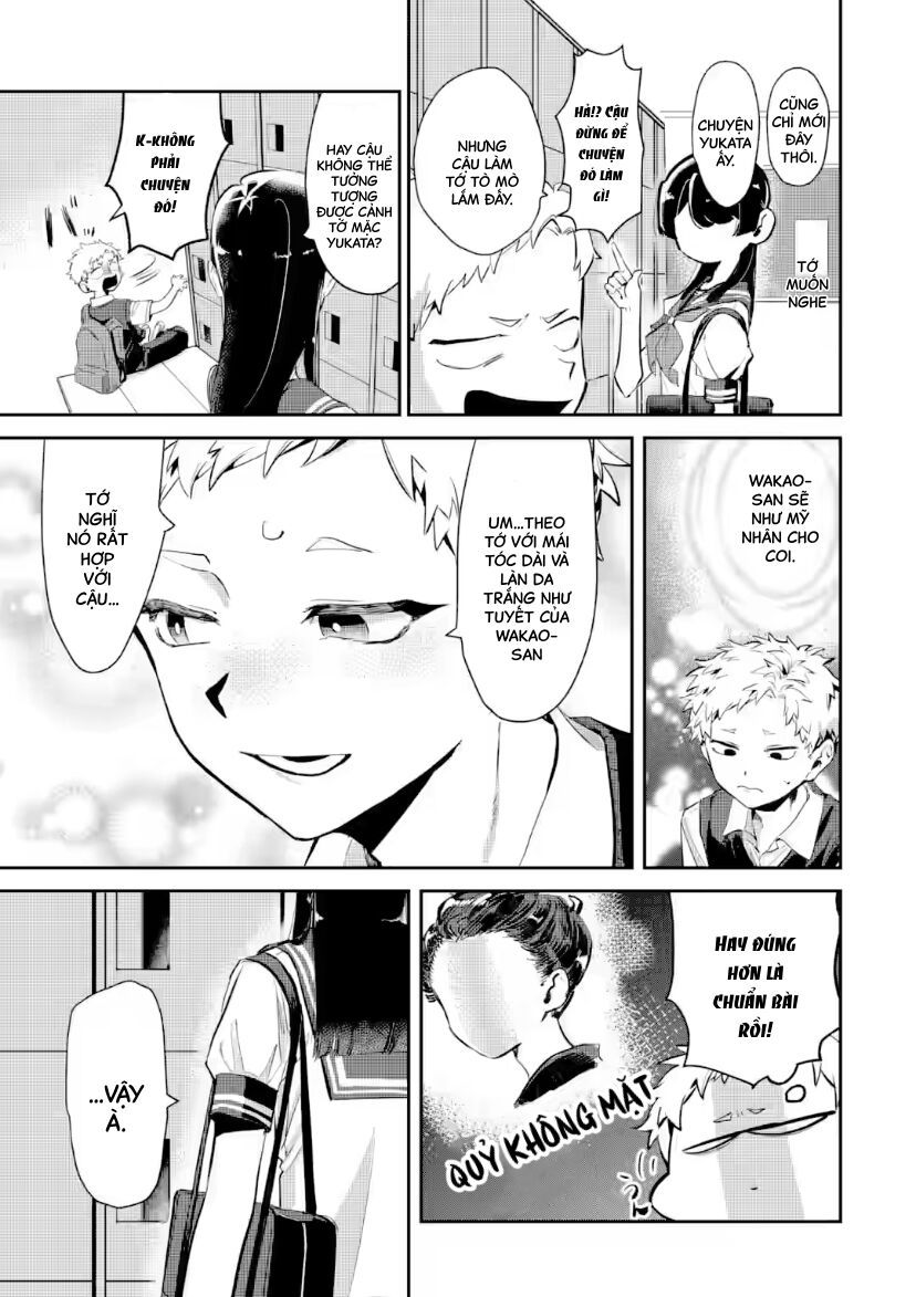 Cô Bạn Wakao-San Bàn Bên Có Vẻ Nhìn Thấy Gương Mặt Của Tôi Nhưng Tôi Thì Không Chapter 18 - 12