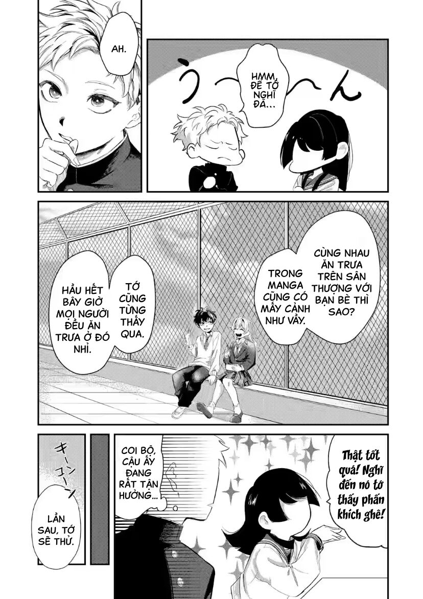 Cô Bạn Wakao-San Bàn Bên Có Vẻ Nhìn Thấy Gương Mặt Của Tôi Nhưng Tôi Thì Không Chapter 3 - 3