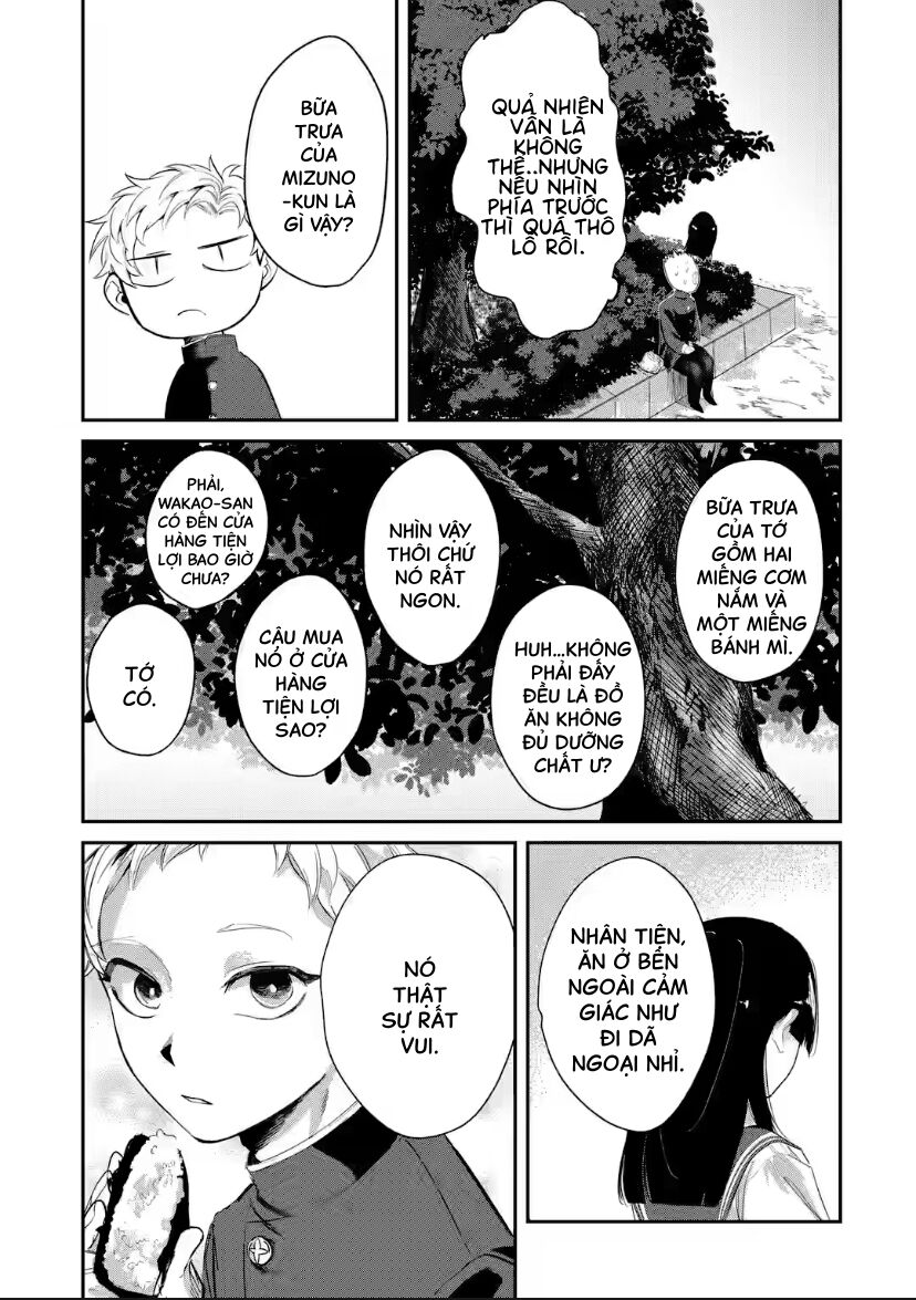 Cô Bạn Wakao-San Bàn Bên Có Vẻ Nhìn Thấy Gương Mặt Của Tôi Nhưng Tôi Thì Không Chapter 3 - 9