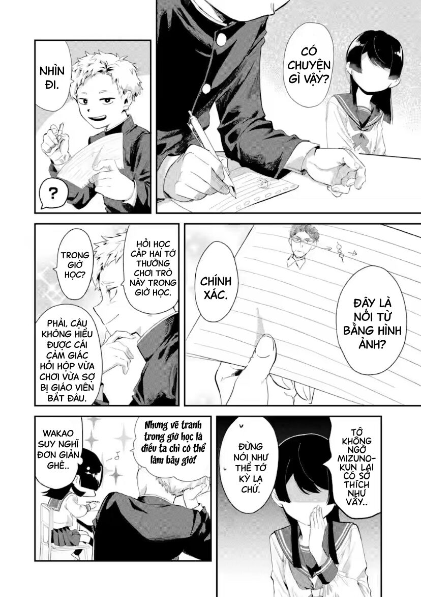 Cô Bạn Wakao-San Bàn Bên Có Vẻ Nhìn Thấy Gương Mặt Của Tôi Nhưng Tôi Thì Không Chapter 9 - 4