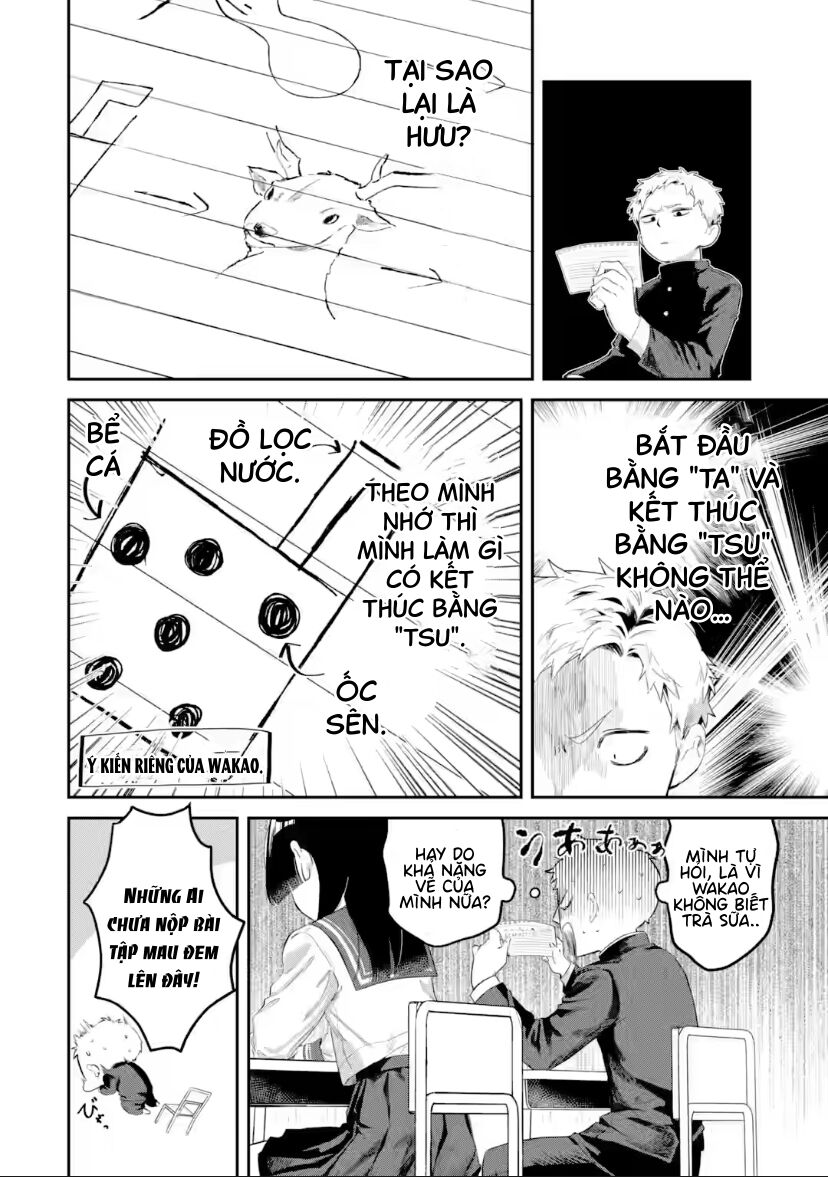 Cô Bạn Wakao-San Bàn Bên Có Vẻ Nhìn Thấy Gương Mặt Của Tôi Nhưng Tôi Thì Không Chapter 9 - 8