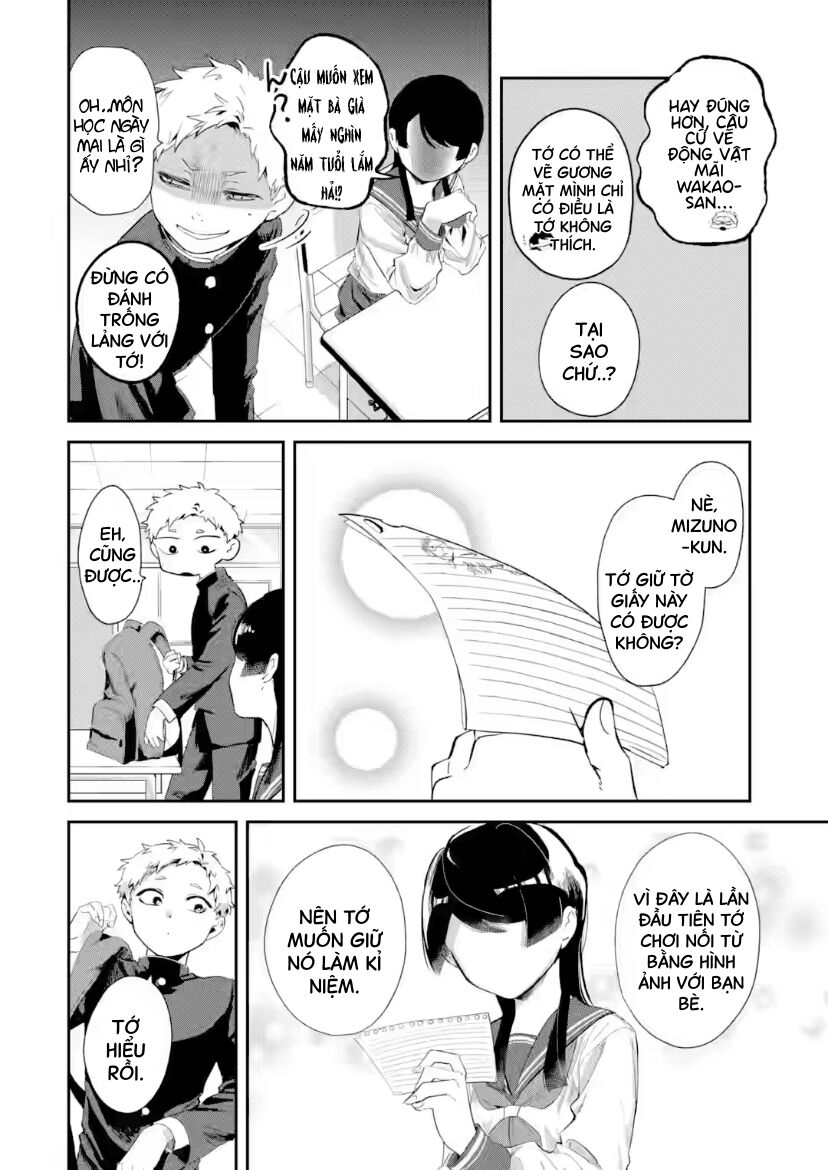 Cô Bạn Wakao-San Bàn Bên Có Vẻ Nhìn Thấy Gương Mặt Của Tôi Nhưng Tôi Thì Không Chapter 9 - 10