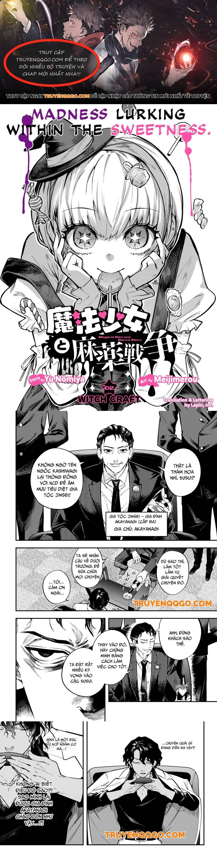 Thiếu Nữ Ma Pháp Và Cuộc Chiến Chất Cấm Chapter 2 - 1