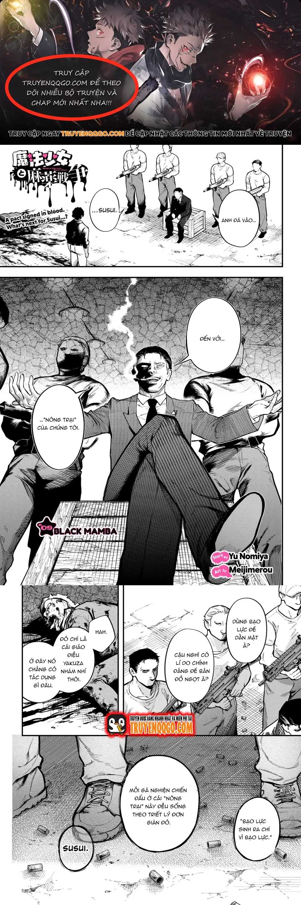 Thiếu Nữ Ma Pháp Và Cuộc Chiến Chất Cấm Chapter 9 - 1