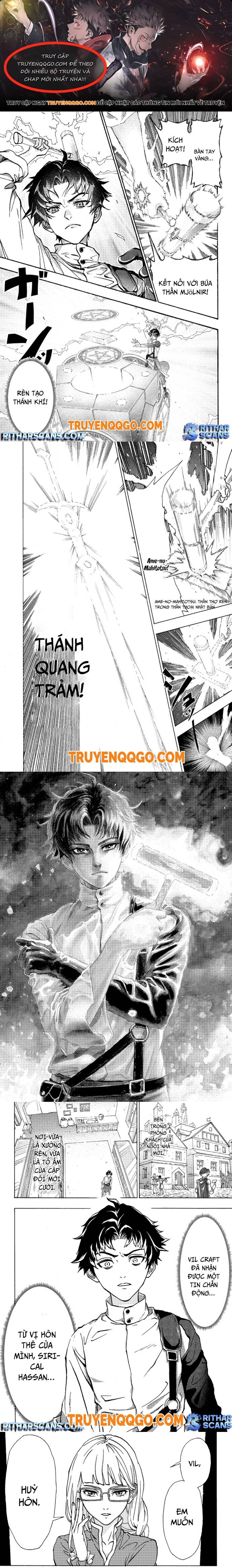 Thợ Rèn Bị Lưu Đày Dùng Kỹ Năng Gian Lận Để Rèn Huyền Thoại: Bị Vị Hôn Thê Đuổi Khỏi Cửa Tiệm, Nhưng Giờ Anh Ấy Hạnh Phúc Hơn Khi Được Tự Do Chế Tạo Chapter 1 - 1