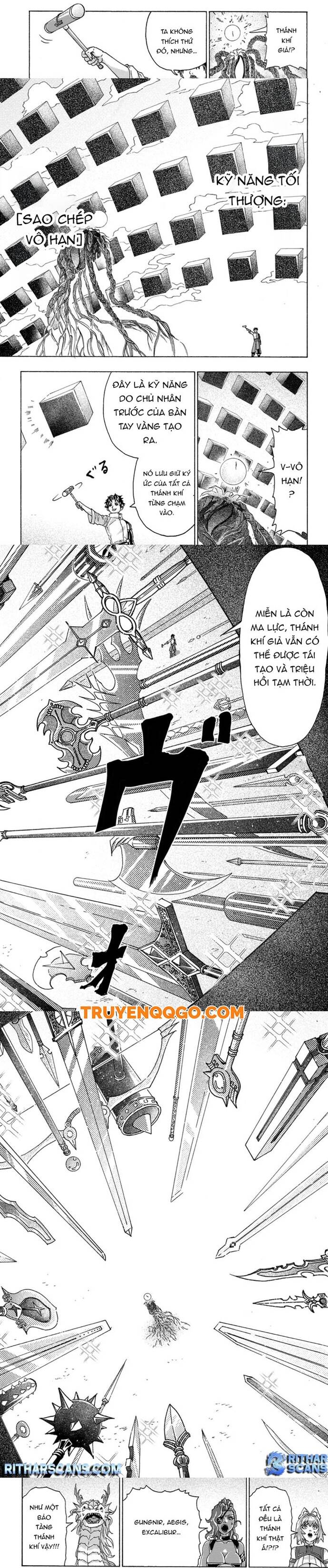 Thợ Rèn Bị Lưu Đày Dùng Kỹ Năng Gian Lận Để Rèn Huyền Thoại: Bị Vị Hôn Thê Đuổi Khỏi Cửa Tiệm, Nhưng Giờ Anh Ấy Hạnh Phúc Hơn Khi Được Tự Do Chế Tạo Chapter 11 - 15