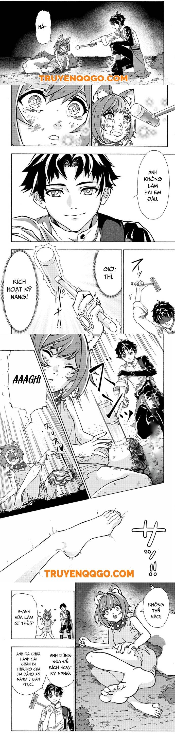 Thợ Rèn Bị Lưu Đày Dùng Kỹ Năng Gian Lận Để Rèn Huyền Thoại: Bị Vị Hôn Thê Đuổi Khỏi Cửa Tiệm, Nhưng Giờ Anh Ấy Hạnh Phúc Hơn Khi Được Tự Do Chế Tạo Chapter 2 - 2