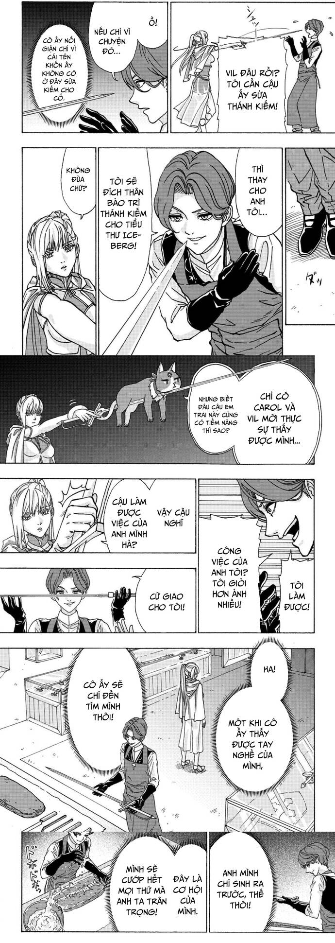 Thợ Rèn Bị Lưu Đày Dùng Kỹ Năng Gian Lận Để Rèn Huyền Thoại: Bị Vị Hôn Thê Đuổi Khỏi Cửa Tiệm, Nhưng Giờ Anh Ấy Hạnh Phúc Hơn Khi Được Tự Do Chế Tạo Chapter 2 - 7