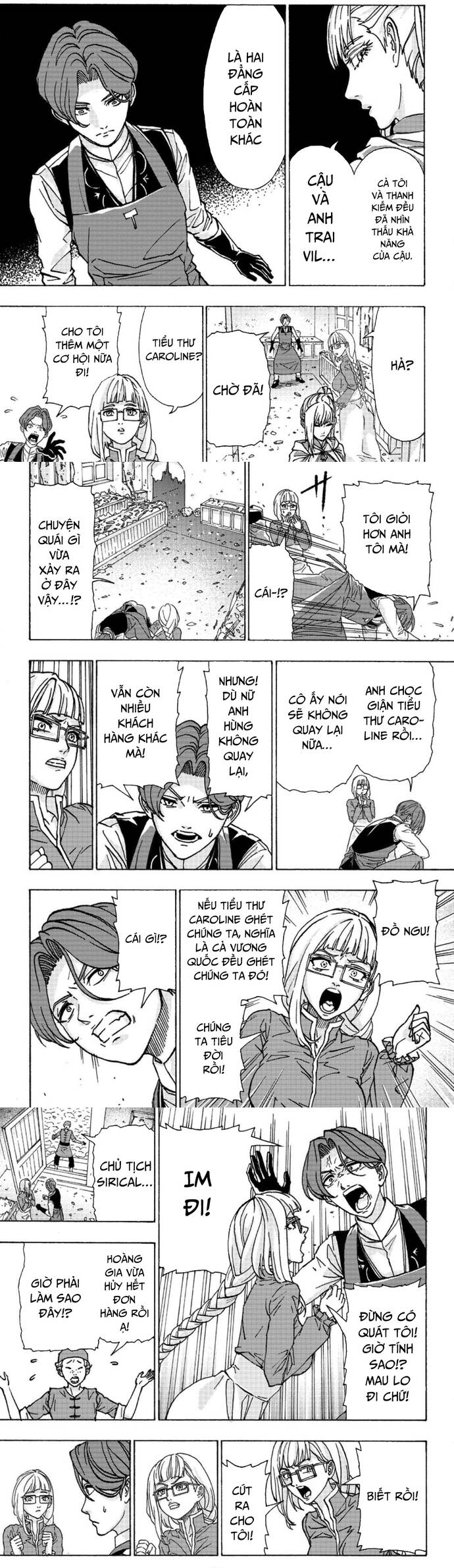 Thợ Rèn Bị Lưu Đày Dùng Kỹ Năng Gian Lận Để Rèn Huyền Thoại: Bị Vị Hôn Thê Đuổi Khỏi Cửa Tiệm, Nhưng Giờ Anh Ấy Hạnh Phúc Hơn Khi Được Tự Do Chế Tạo Chapter 2 - 9