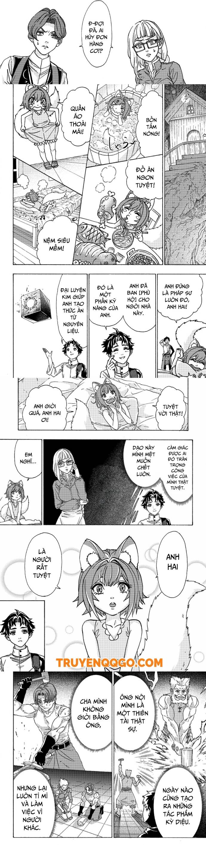 Thợ Rèn Bị Lưu Đày Dùng Kỹ Năng Gian Lận Để Rèn Huyền Thoại: Bị Vị Hôn Thê Đuổi Khỏi Cửa Tiệm, Nhưng Giờ Anh Ấy Hạnh Phúc Hơn Khi Được Tự Do Chế Tạo Chapter 2 - 10