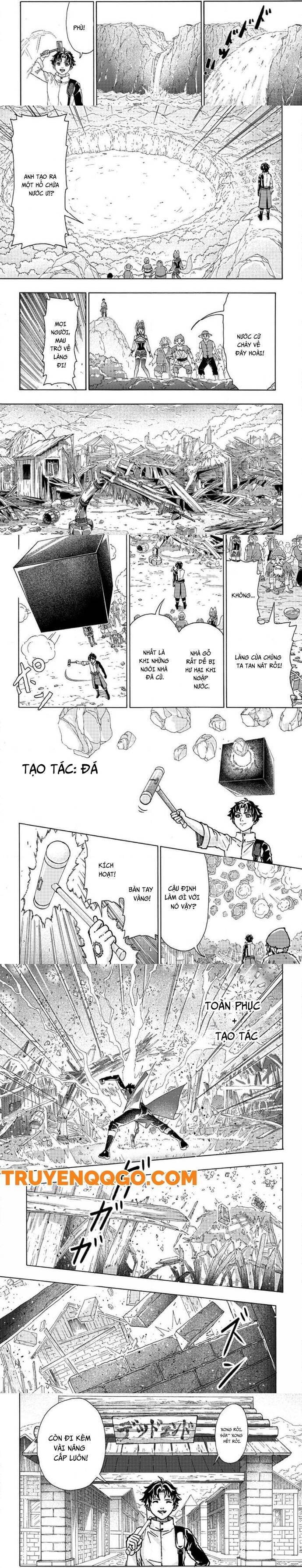 Thợ Rèn Bị Lưu Đày Dùng Kỹ Năng Gian Lận Để Rèn Huyền Thoại: Bị Vị Hôn Thê Đuổi Khỏi Cửa Tiệm, Nhưng Giờ Anh Ấy Hạnh Phúc Hơn Khi Được Tự Do Chế Tạo Chapter 3 - 6