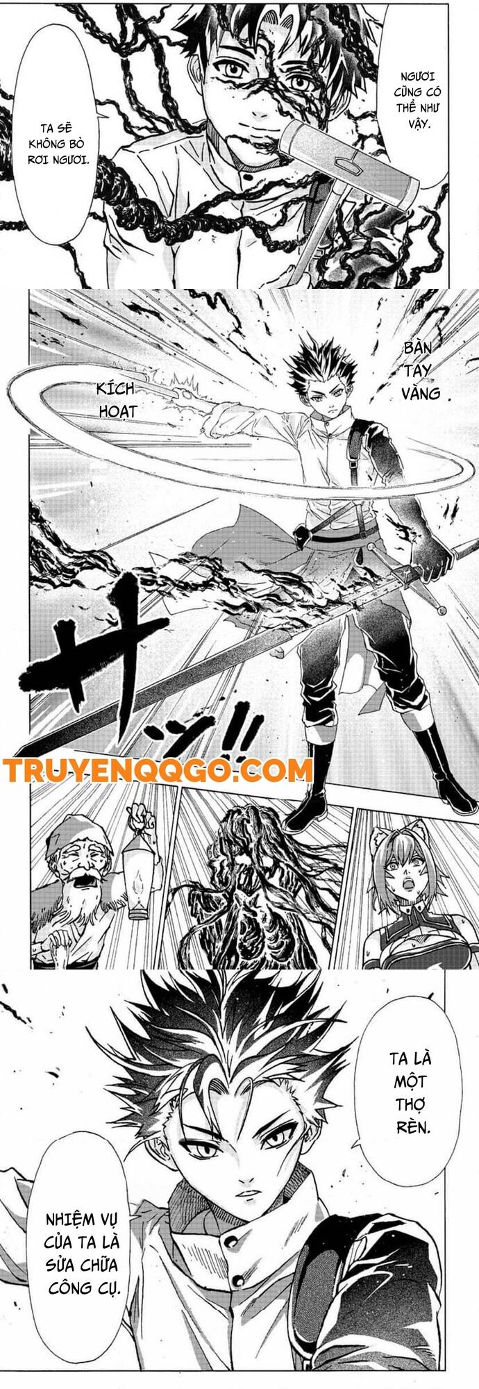 Thợ Rèn Bị Lưu Đày Dùng Kỹ Năng Gian Lận Để Rèn Huyền Thoại: Bị Vị Hôn Thê Đuổi Khỏi Cửa Tiệm, Nhưng Giờ Anh Ấy Hạnh Phúc Hơn Khi Được Tự Do Chế Tạo Chapter 3 - 11