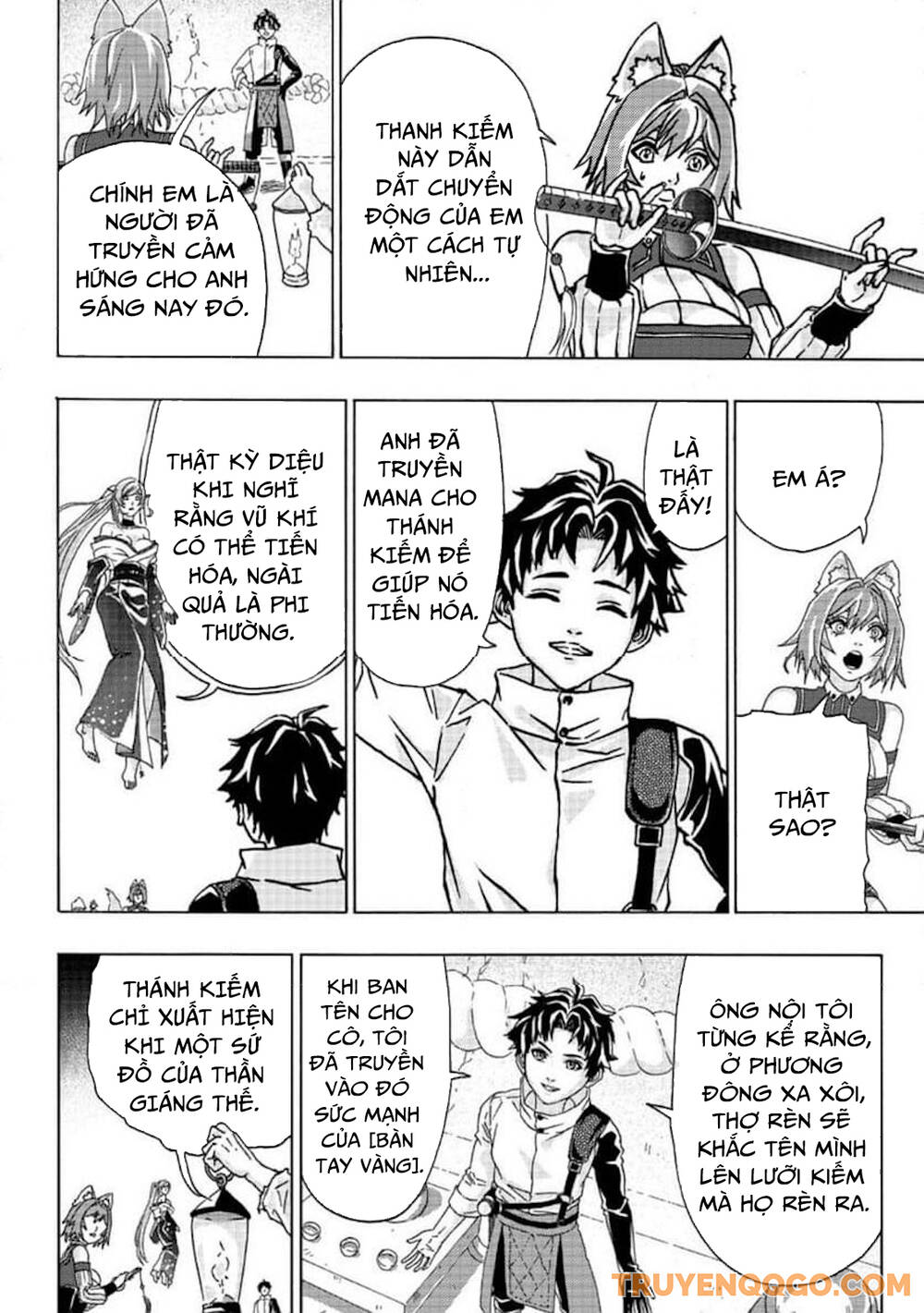 Thợ Rèn Bị Lưu Đày Dùng Kỹ Năng Gian Lận Để Rèn Huyền Thoại: Bị Vị Hôn Thê Đuổi Khỏi Cửa Tiệm, Nhưng Giờ Anh Ấy Hạnh Phúc Hơn Khi Được Tự Do Chế Tạo Chapter 4 - 9