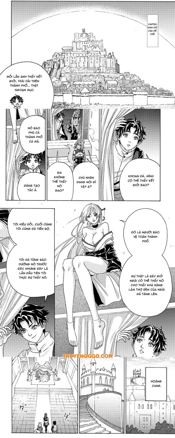 Thợ Rèn Bị Lưu Đày Dùng Kỹ Năng Gian Lận Để Rèn Huyền Thoại: Bị Vị Hôn Thê Đuổi Khỏi Cửa Tiệm, Nhưng Giờ Anh Ấy Hạnh Phúc Hơn Khi Được Tự Do Chế Tạo Chapter 6 - 3