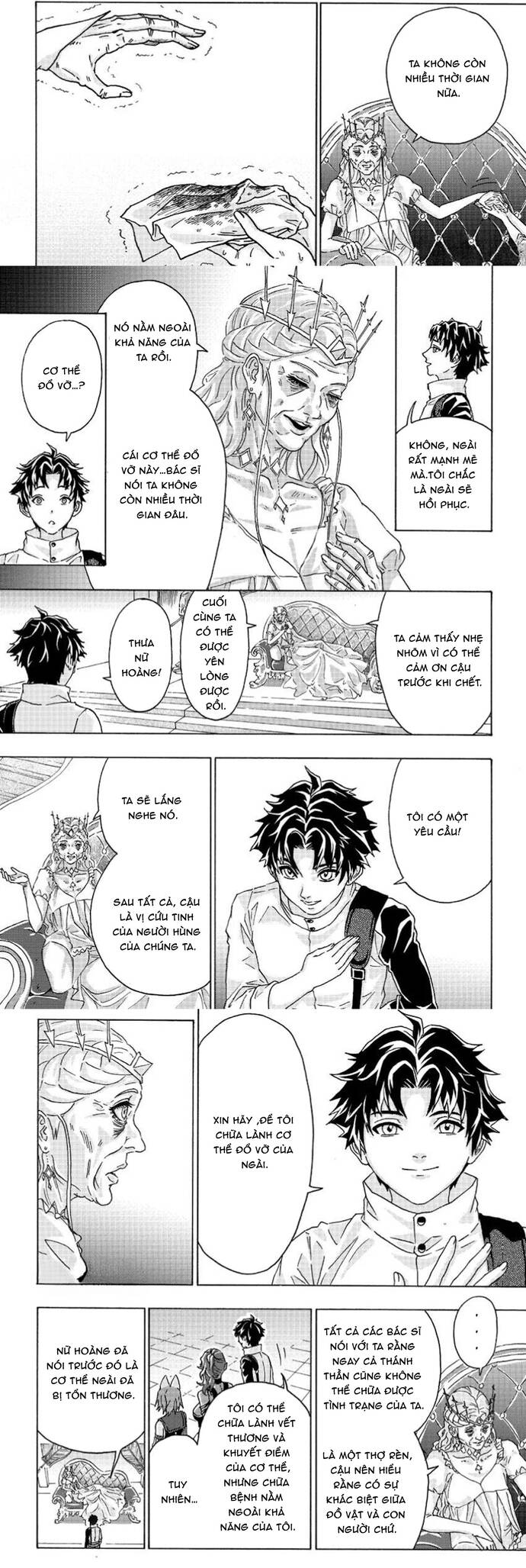 Thợ Rèn Bị Lưu Đày Dùng Kỹ Năng Gian Lận Để Rèn Huyền Thoại: Bị Vị Hôn Thê Đuổi Khỏi Cửa Tiệm, Nhưng Giờ Anh Ấy Hạnh Phúc Hơn Khi Được Tự Do Chế Tạo Chapter 6 - 5