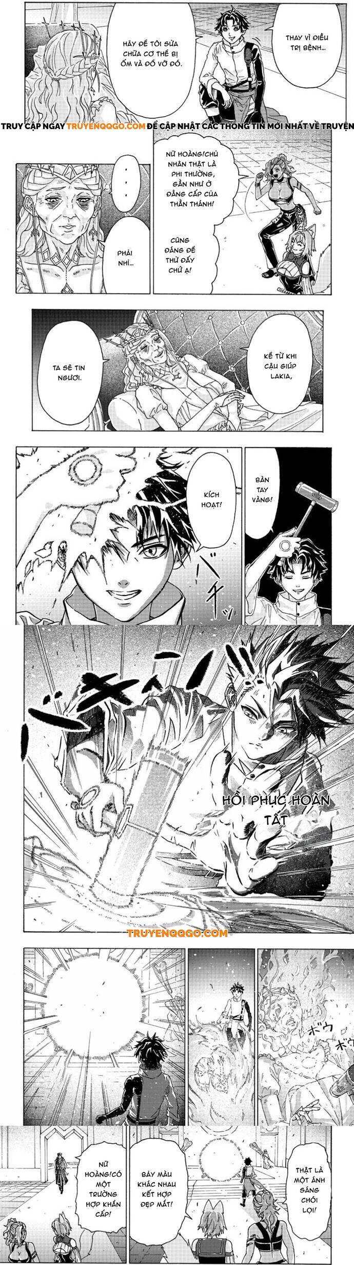 Thợ Rèn Bị Lưu Đày Dùng Kỹ Năng Gian Lận Để Rèn Huyền Thoại: Bị Vị Hôn Thê Đuổi Khỏi Cửa Tiệm, Nhưng Giờ Anh Ấy Hạnh Phúc Hơn Khi Được Tự Do Chế Tạo Chapter 6 - 6