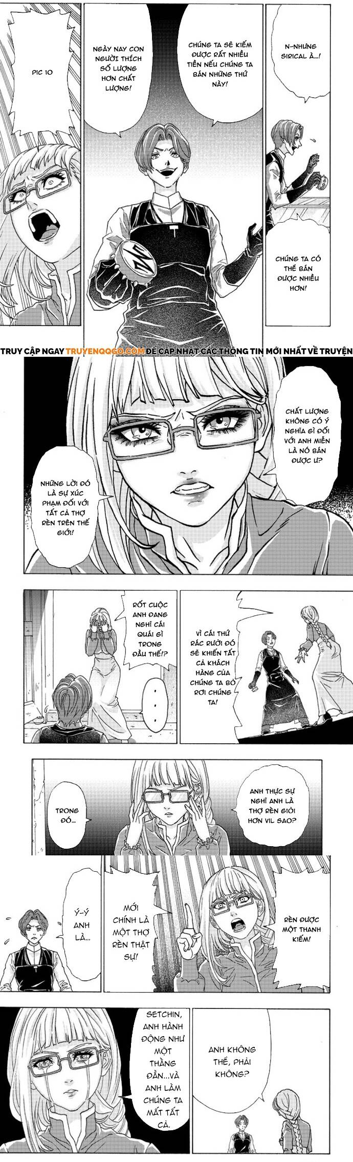 Thợ Rèn Bị Lưu Đày Dùng Kỹ Năng Gian Lận Để Rèn Huyền Thoại: Bị Vị Hôn Thê Đuổi Khỏi Cửa Tiệm, Nhưng Giờ Anh Ấy Hạnh Phúc Hơn Khi Được Tự Do Chế Tạo Chapter 7 - 5