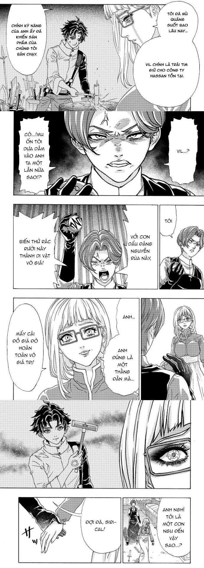 Thợ Rèn Bị Lưu Đày Dùng Kỹ Năng Gian Lận Để Rèn Huyền Thoại: Bị Vị Hôn Thê Đuổi Khỏi Cửa Tiệm, Nhưng Giờ Anh Ấy Hạnh Phúc Hơn Khi Được Tự Do Chế Tạo Chapter 7 - 6